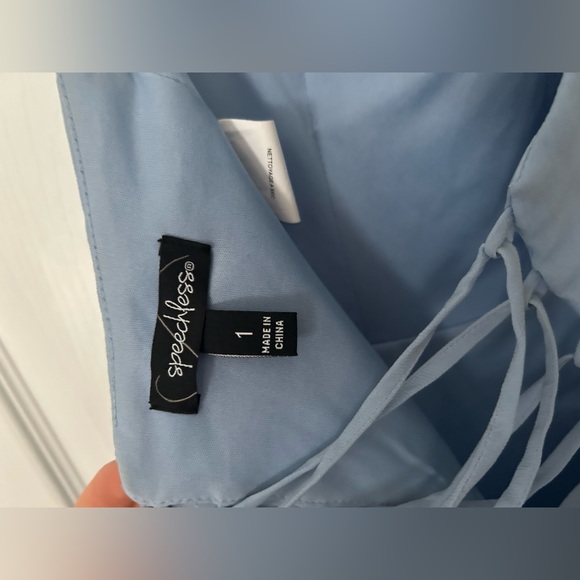 Light Blue prom dress - Picture 4 of 7